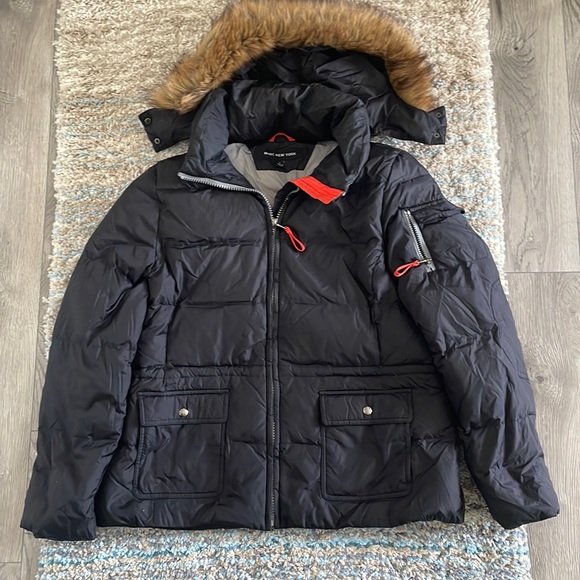 Marc New York Brown Down Jacket Size Small main image 0
